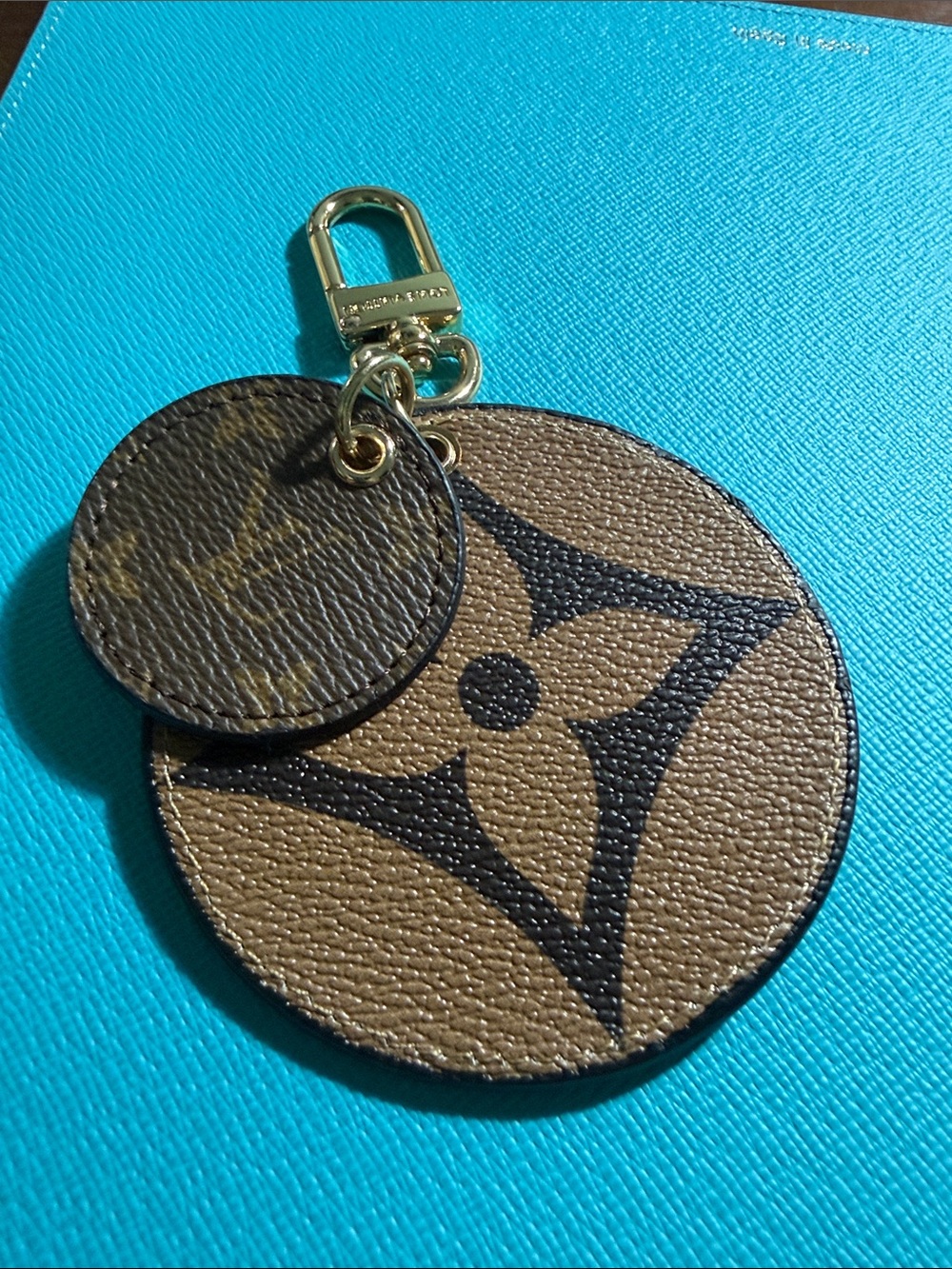 Monogram Bag Charm